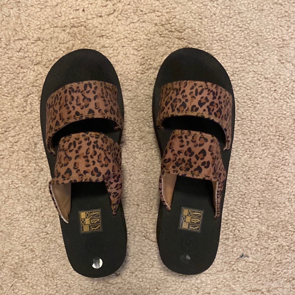 Urban Outfitters Printed Platform Sandal